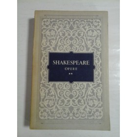 SHAKESPEARE  -  OPERE  vol. 2  